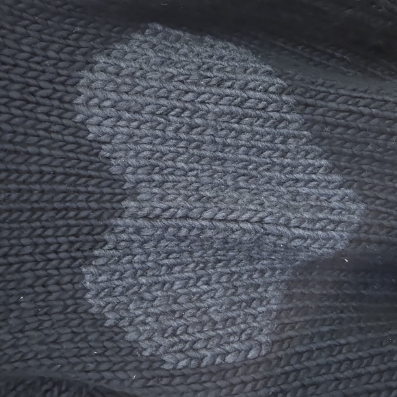 Nickichicki Heart U Back Handknit Cardigan Sweater - Picture 4 of 9